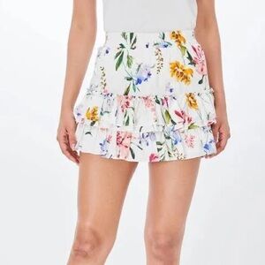 NWT XS Generation Love Athena Skirt Peony White ($185)